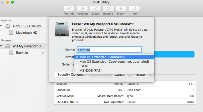 wd hard drives for mac
